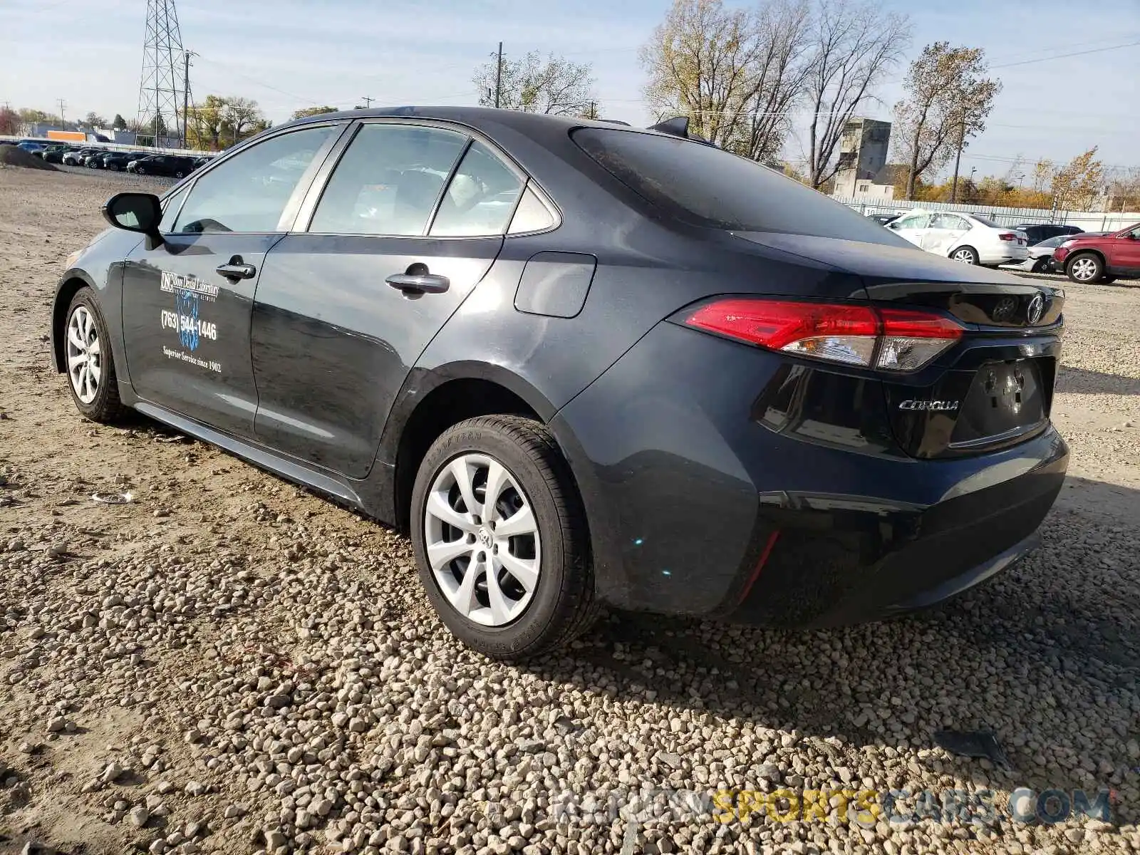 3 Photograph of a damaged car 5YFEPRAE2LP086499 TOYOTA COROLLA 2020