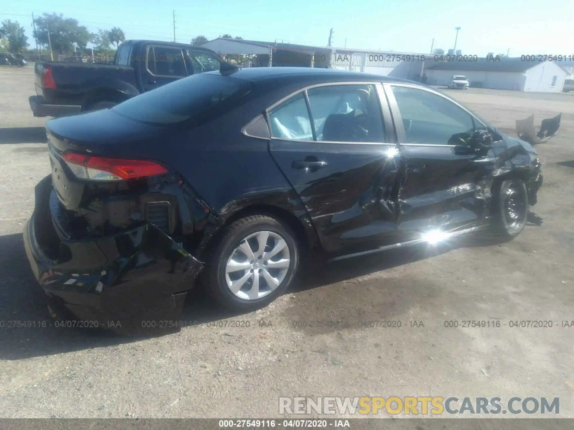 4 Photograph of a damaged car 5YFEPRAE2LP088107 TOYOTA COROLLA 2020