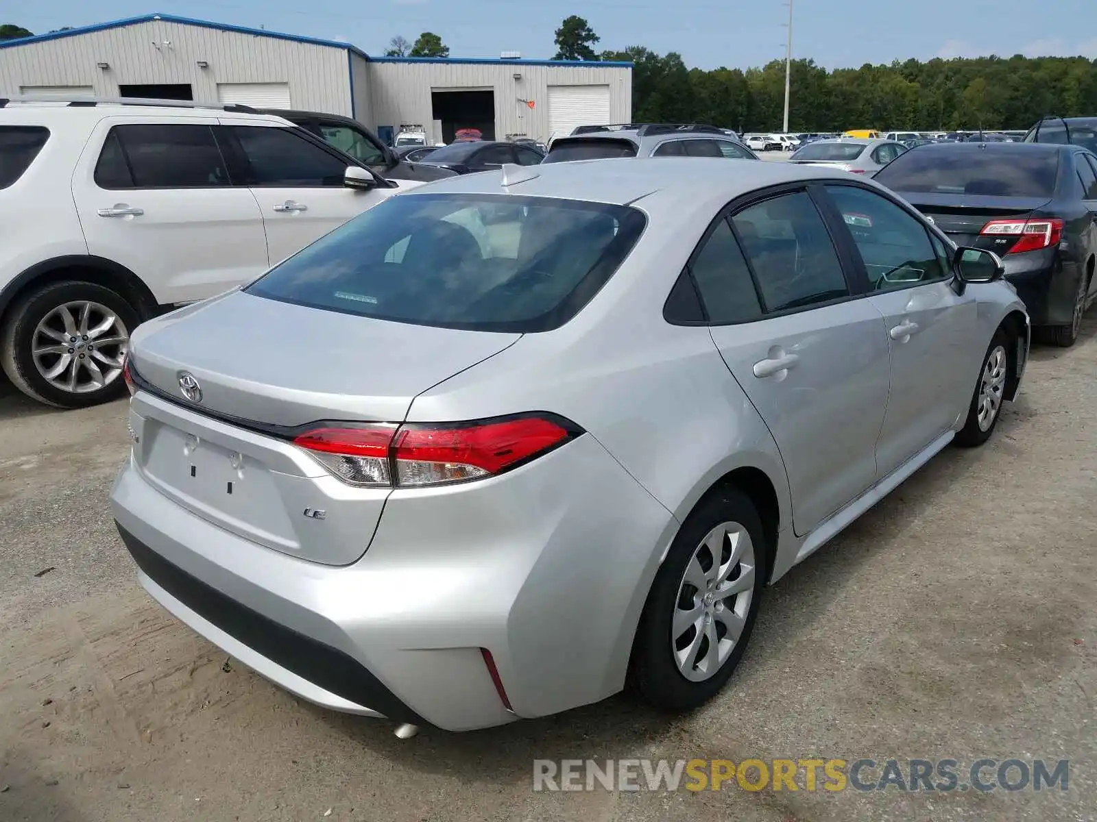 4 Photograph of a damaged car 5YFEPRAE2LP088401 TOYOTA COROLLA 2020