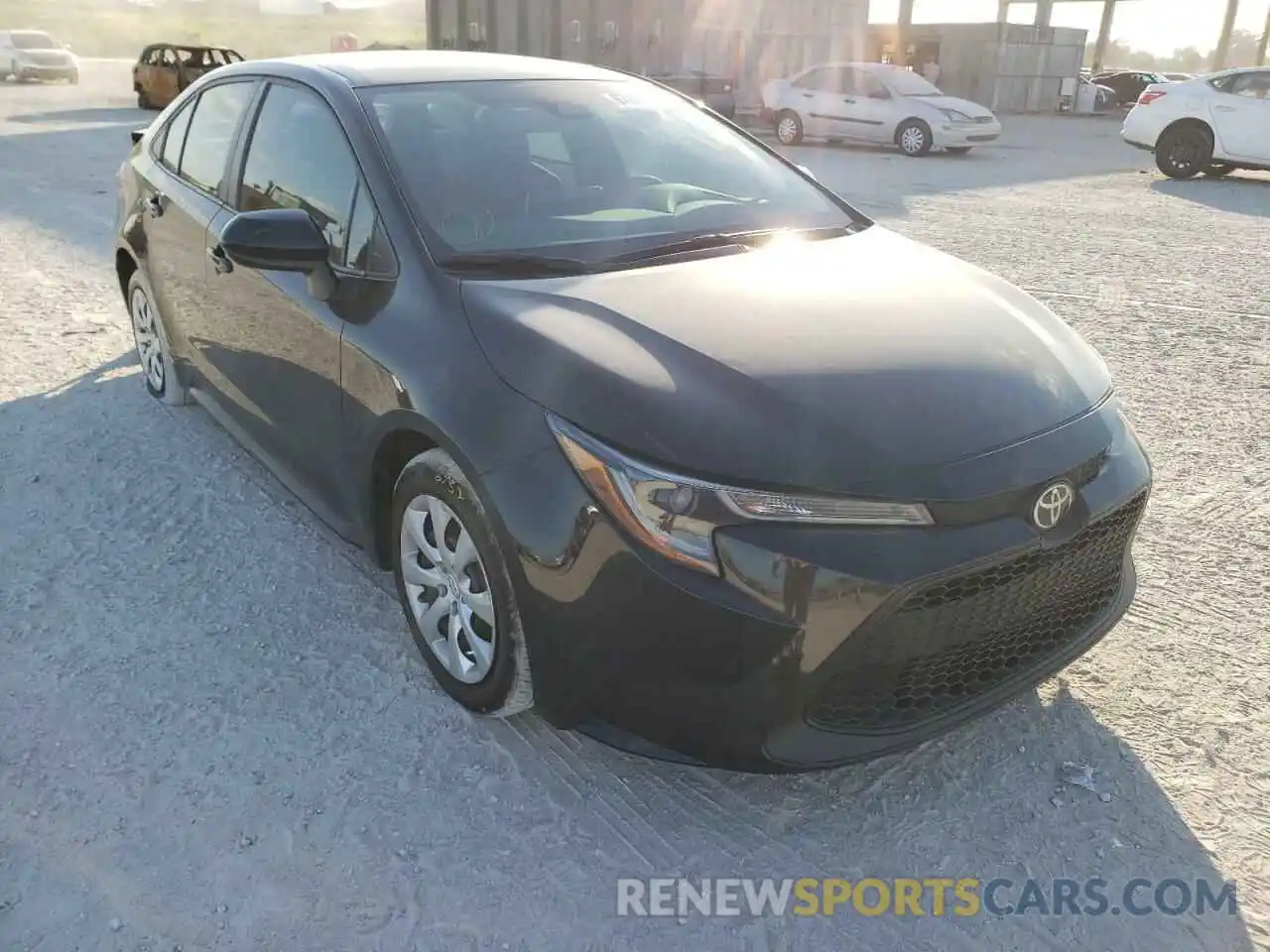 1 Photograph of a damaged car 5YFEPRAE2LP088656 TOYOTA COROLLA 2020