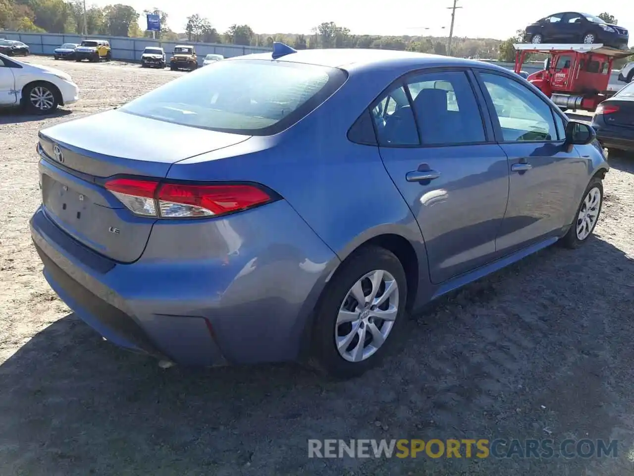 4 Photograph of a damaged car 5YFEPRAE2LP088818 TOYOTA COROLLA 2020