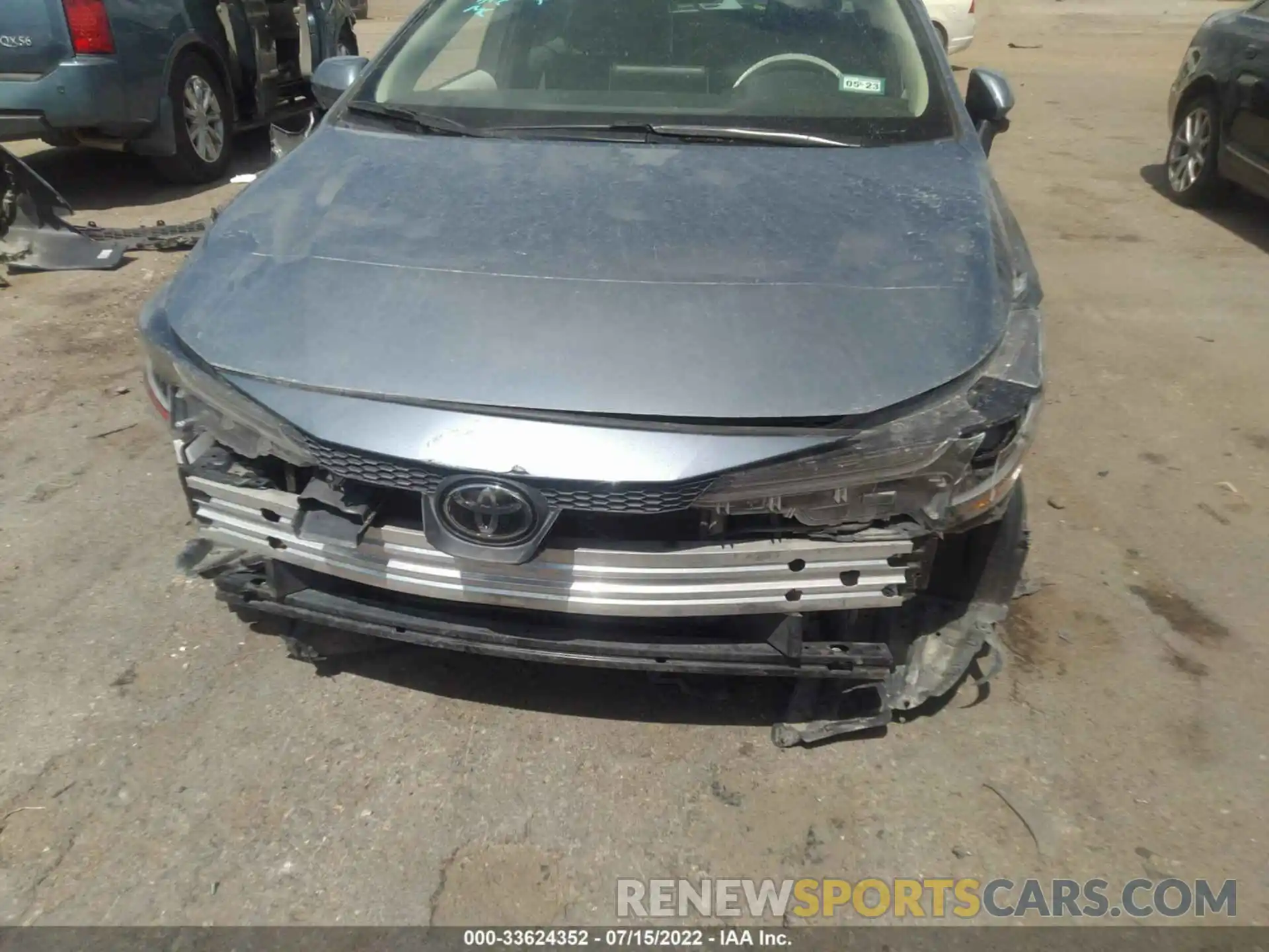 6 Photograph of a damaged car 5YFEPRAE2LP089368 TOYOTA COROLLA 2020