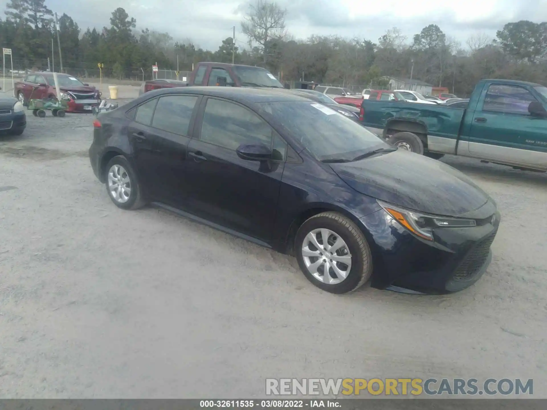 1 Photograph of a damaged car 5YFEPRAE2LP090312 TOYOTA COROLLA 2020