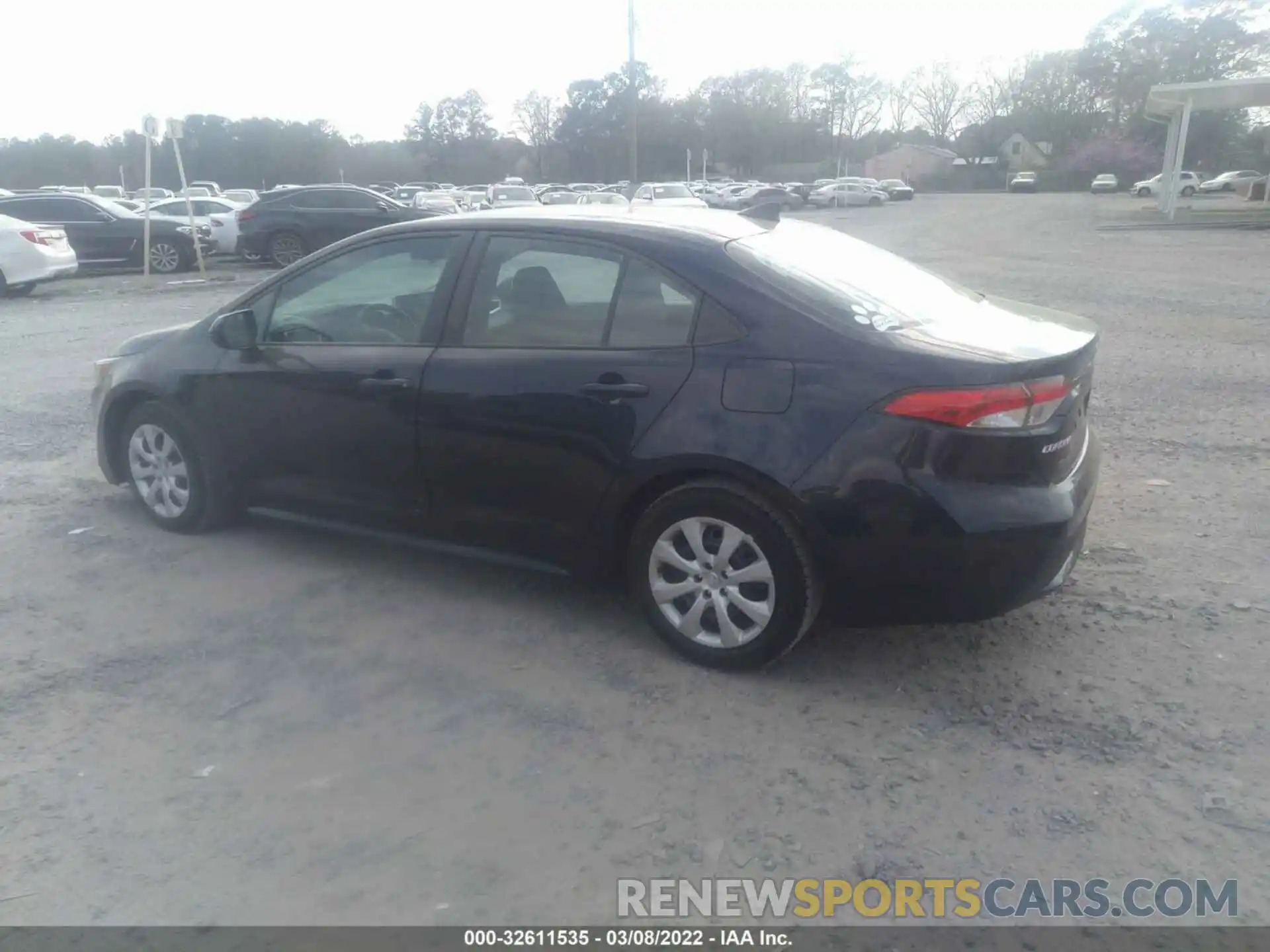 3 Photograph of a damaged car 5YFEPRAE2LP090312 TOYOTA COROLLA 2020