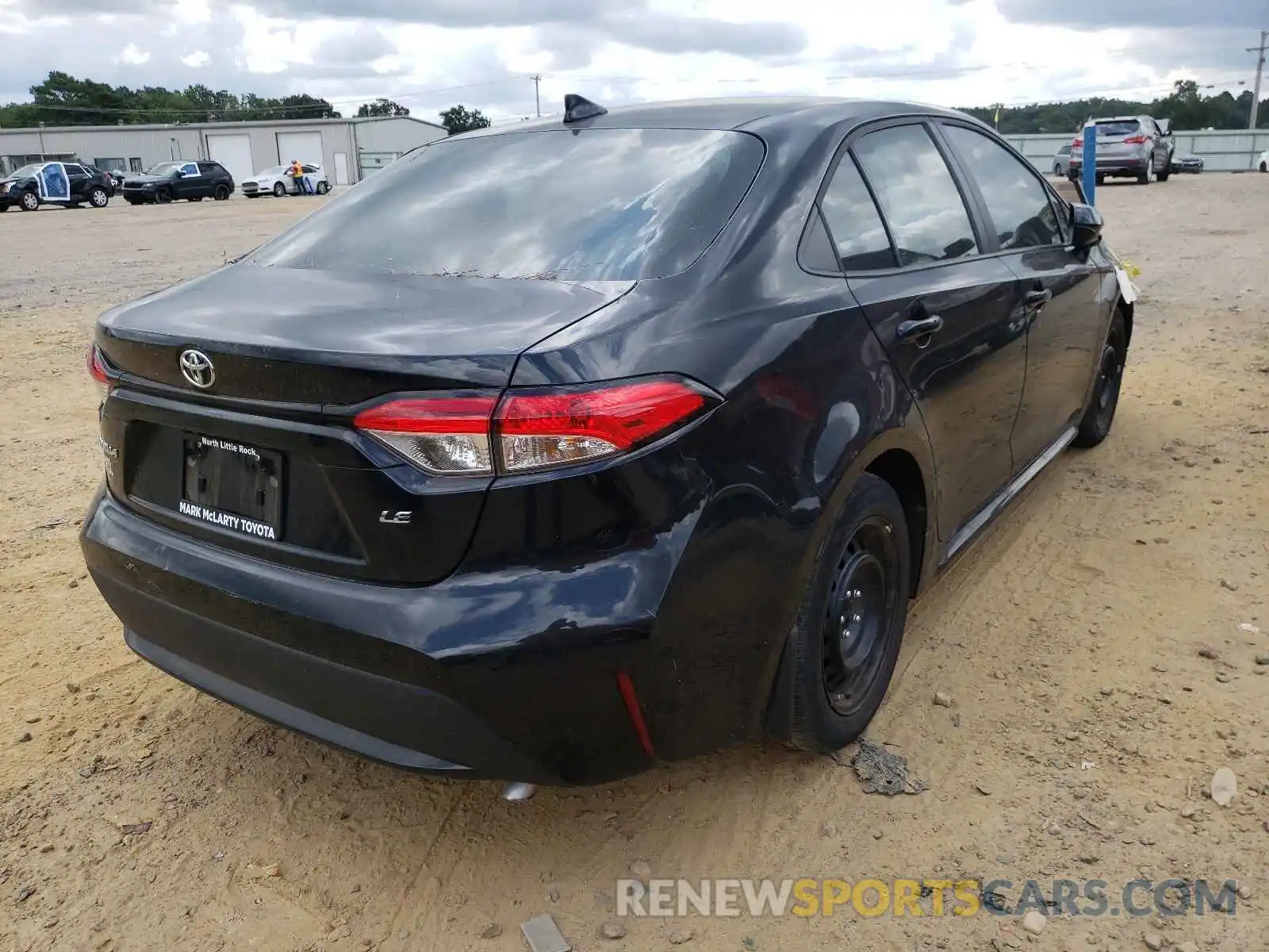 4 Photograph of a damaged car 5YFEPRAE2LP092576 TOYOTA COROLLA 2020