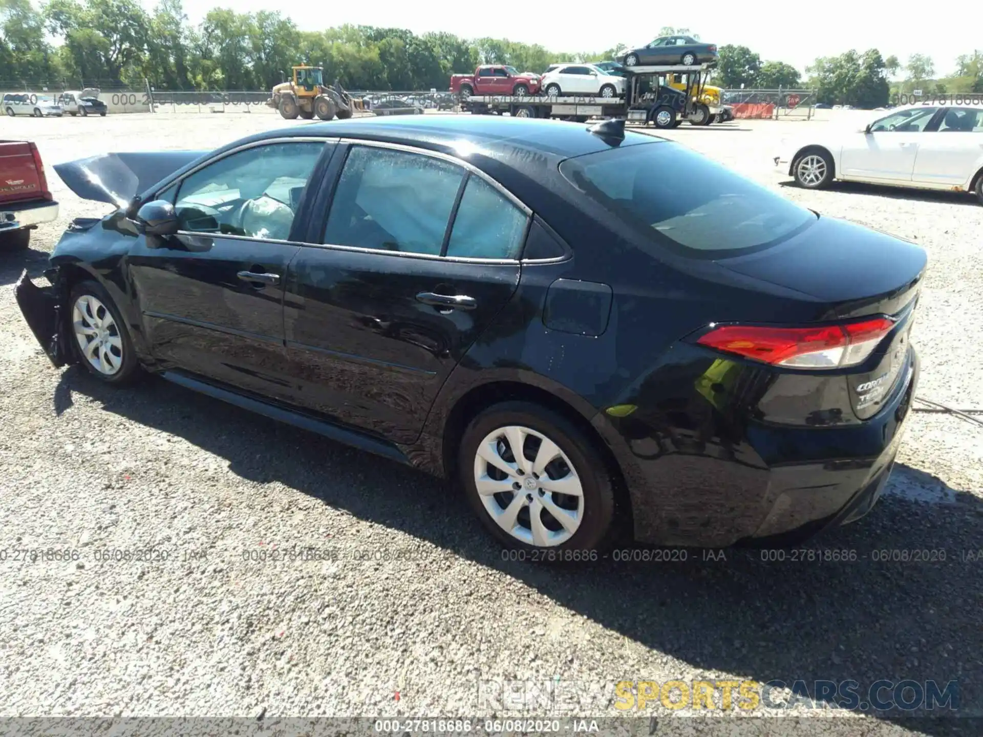 3 Photograph of a damaged car 5YFEPRAE2LP094781 TOYOTA COROLLA 2020