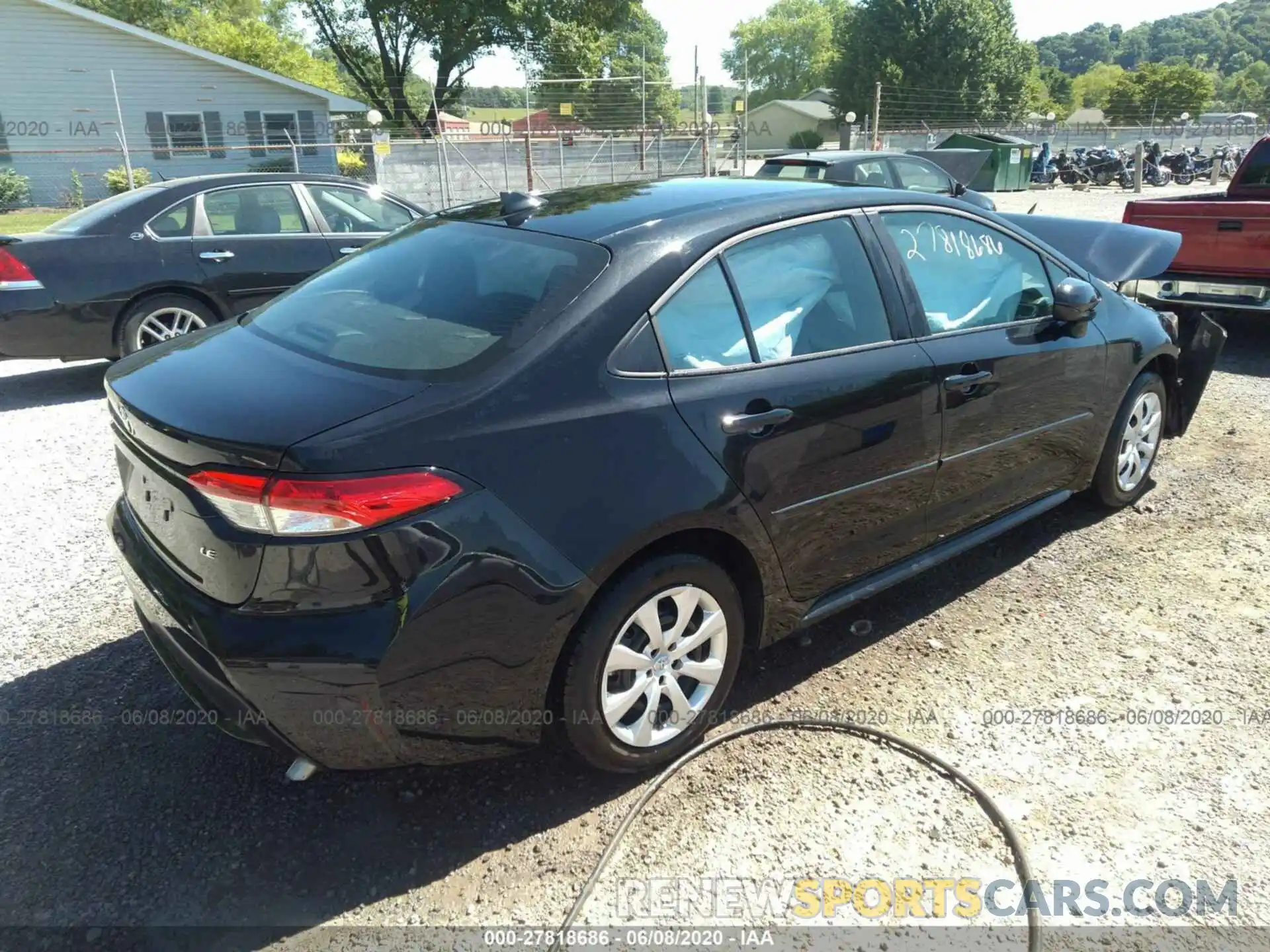 4 Photograph of a damaged car 5YFEPRAE2LP094781 TOYOTA COROLLA 2020