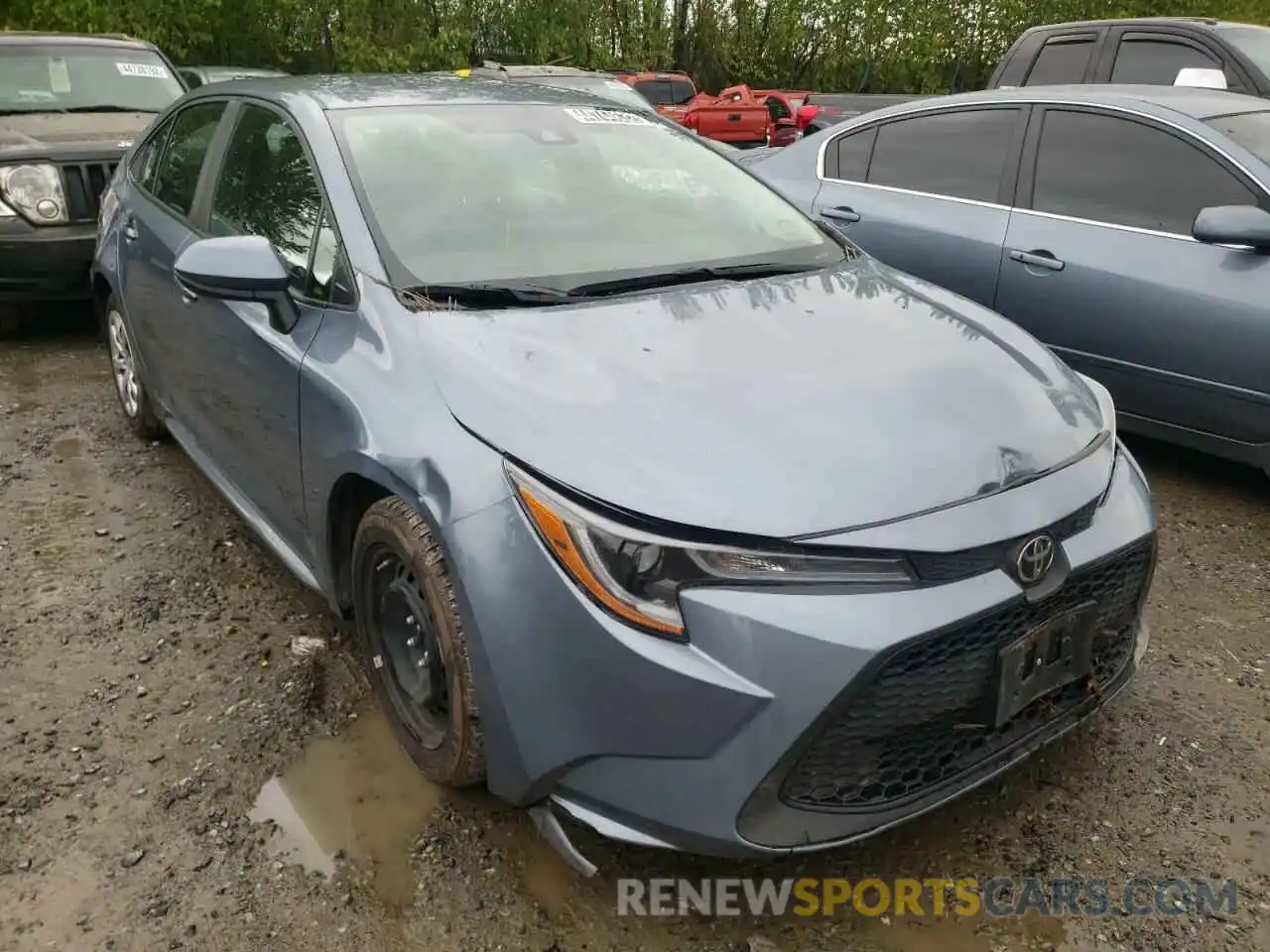 1 Photograph of a damaged car 5YFEPRAE2LP094912 TOYOTA COROLLA 2020