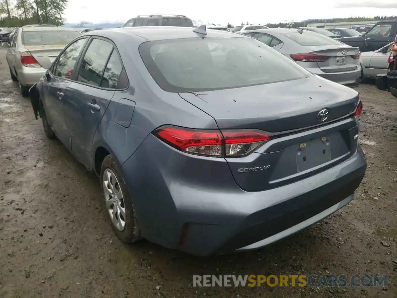 3 Photograph of a damaged car 5YFEPRAE2LP094912 TOYOTA COROLLA 2020