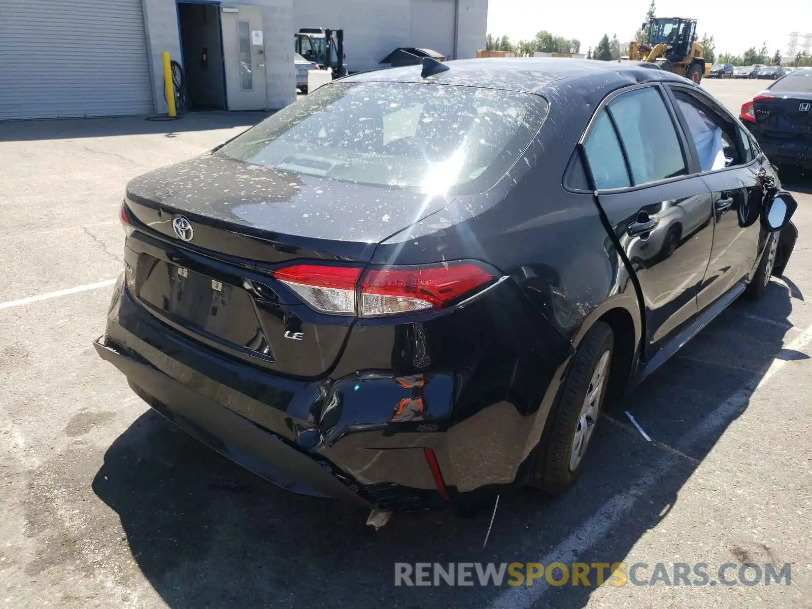 4 Photograph of a damaged car 5YFEPRAE2LP096126 TOYOTA COROLLA 2020