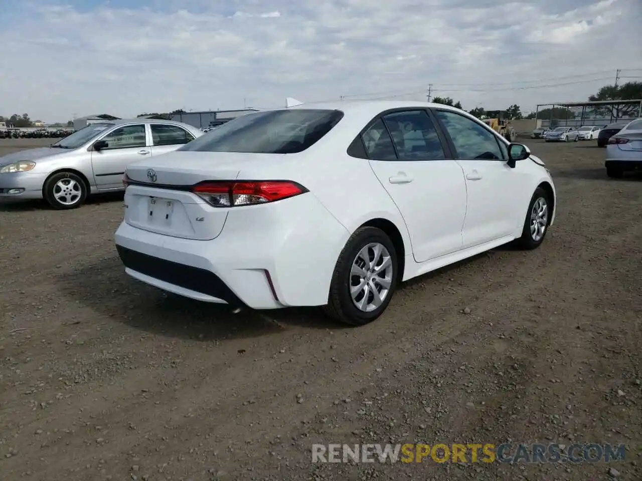 4 Photograph of a damaged car 5YFEPRAE2LP096658 TOYOTA COROLLA 2020