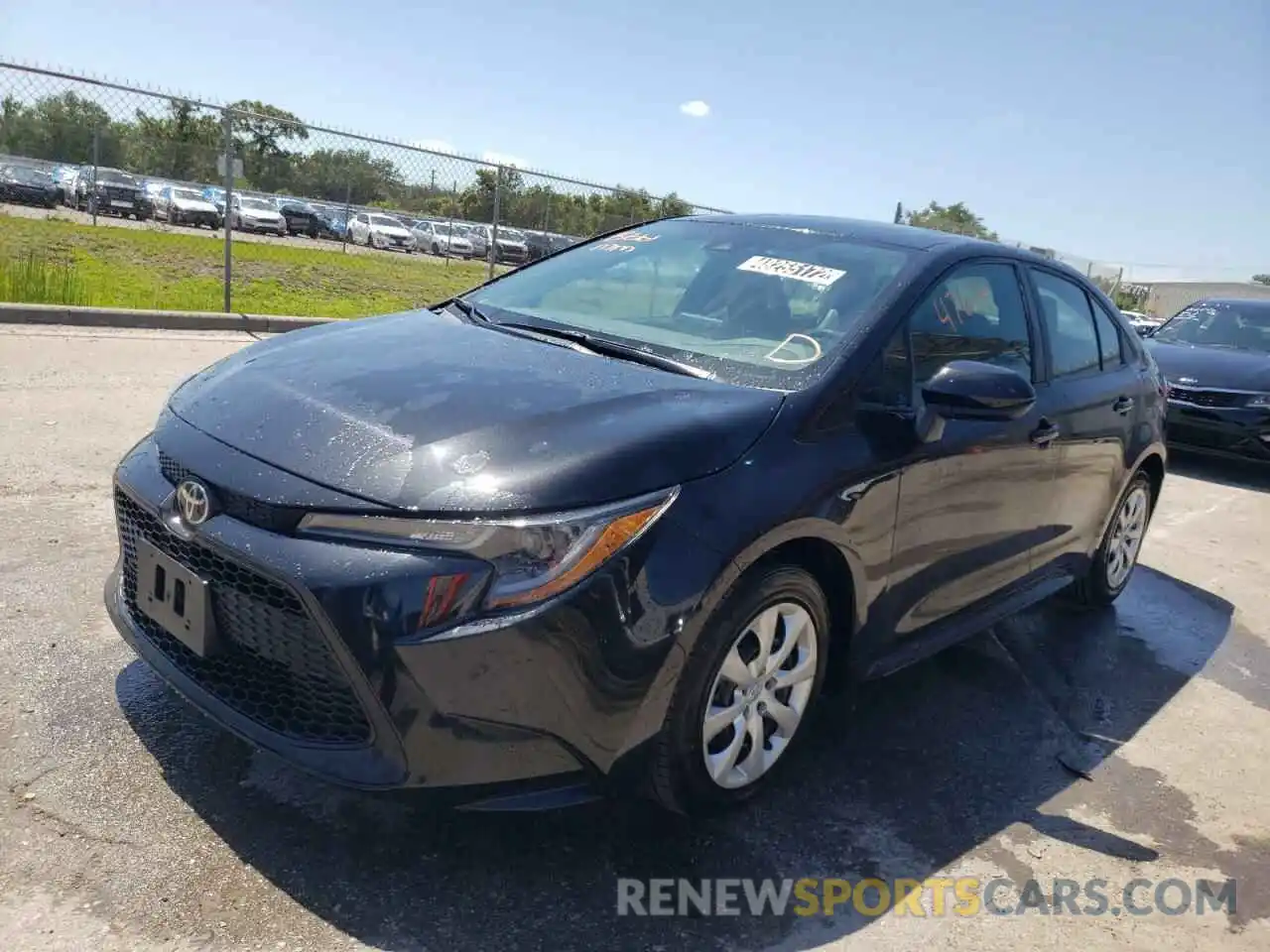 2 Photograph of a damaged car 5YFEPRAE2LP096675 TOYOTA COROLLA 2020