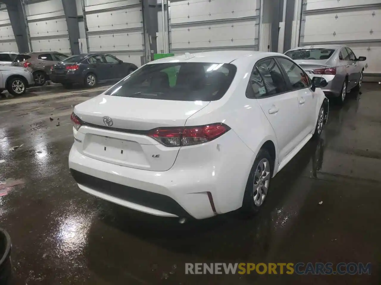 4 Photograph of a damaged car 5YFEPRAE2LP096689 TOYOTA COROLLA 2020