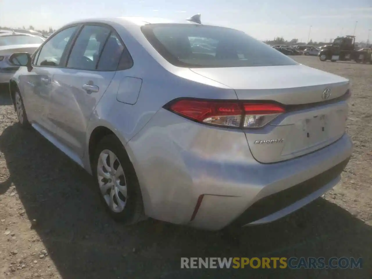 3 Photograph of a damaged car 5YFEPRAE2LP096773 TOYOTA COROLLA 2020