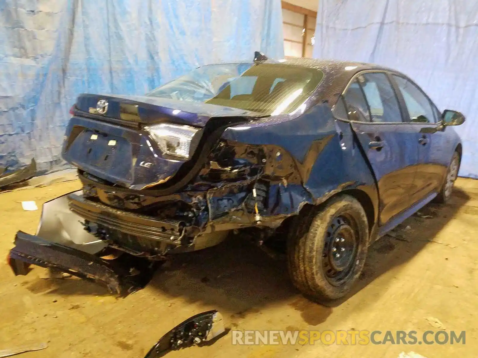 4 Photograph of a damaged car 5YFEPRAE2LP097700 TOYOTA COROLLA 2020