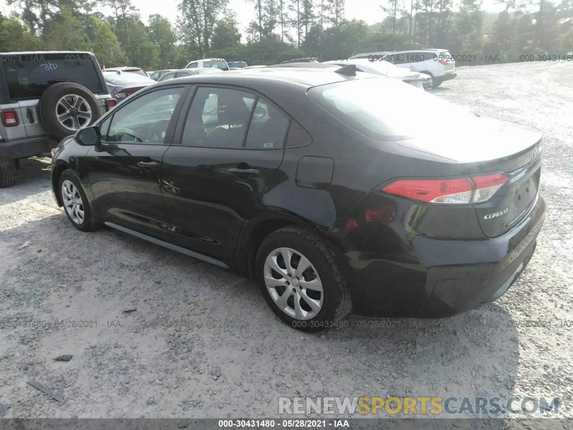 3 Photograph of a damaged car 5YFEPRAE2LP097891 TOYOTA COROLLA 2020