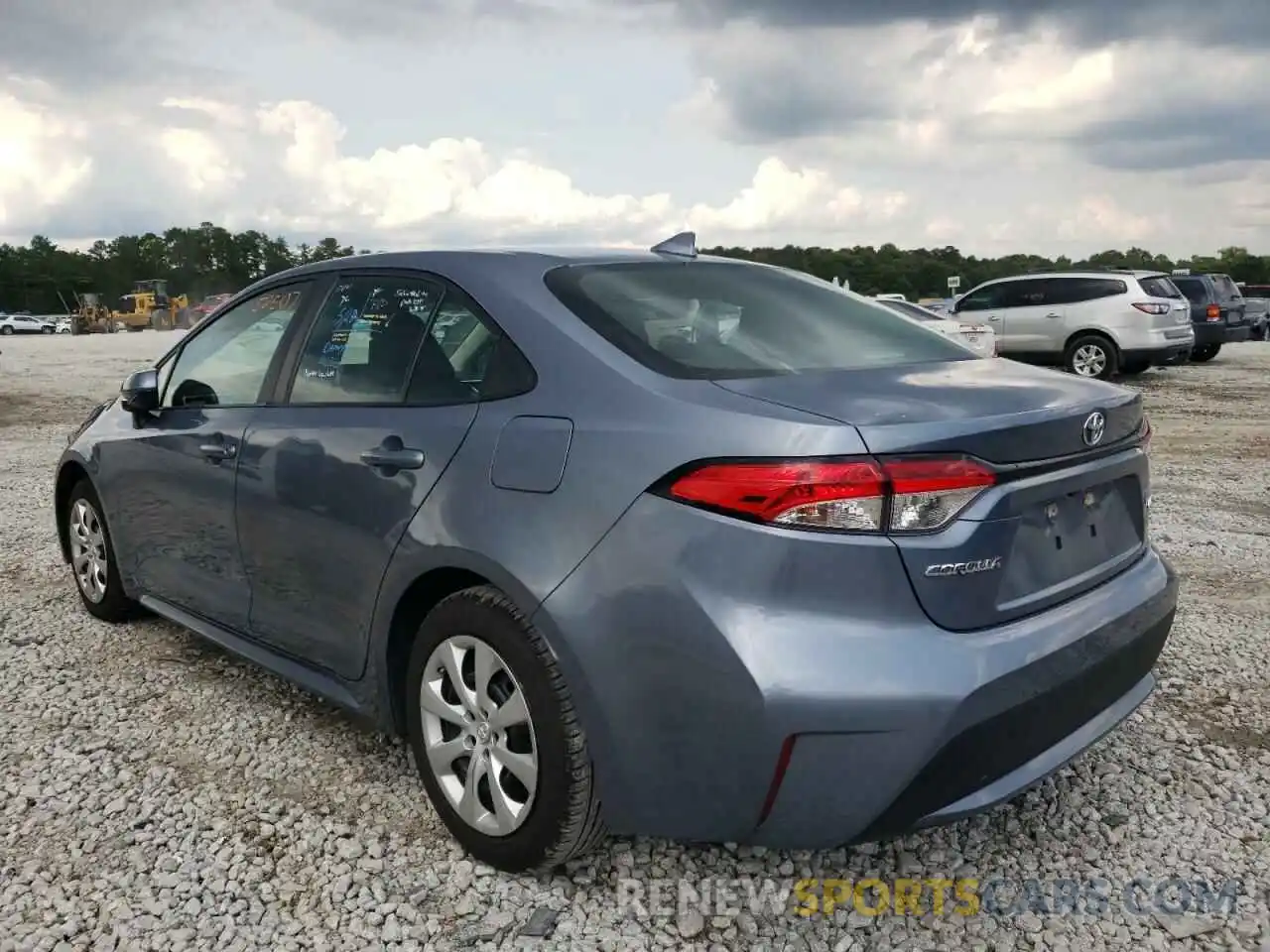 3 Photograph of a damaged car 5YFEPRAE2LP098152 TOYOTA COROLLA 2020