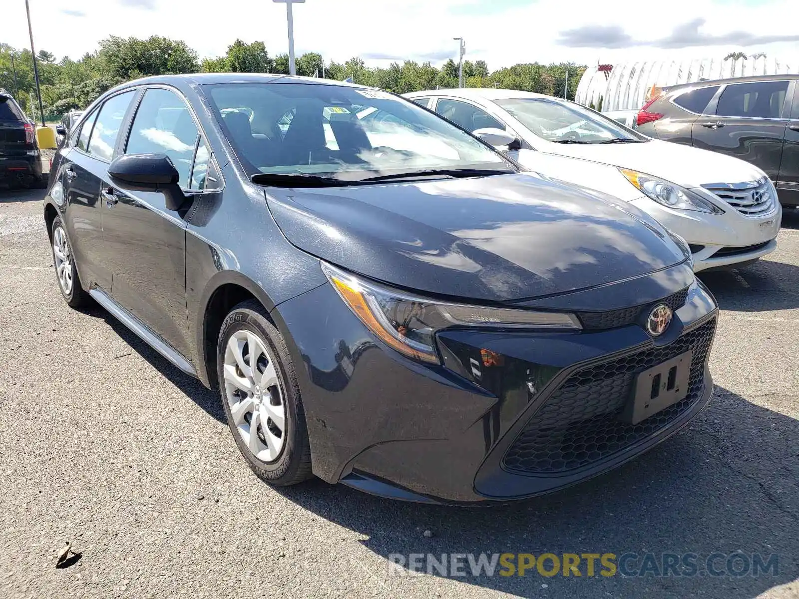 1 Photograph of a damaged car 5YFEPRAE2LP098250 TOYOTA COROLLA 2020