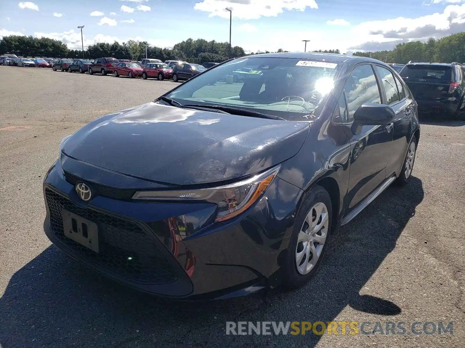 2 Photograph of a damaged car 5YFEPRAE2LP098250 TOYOTA COROLLA 2020