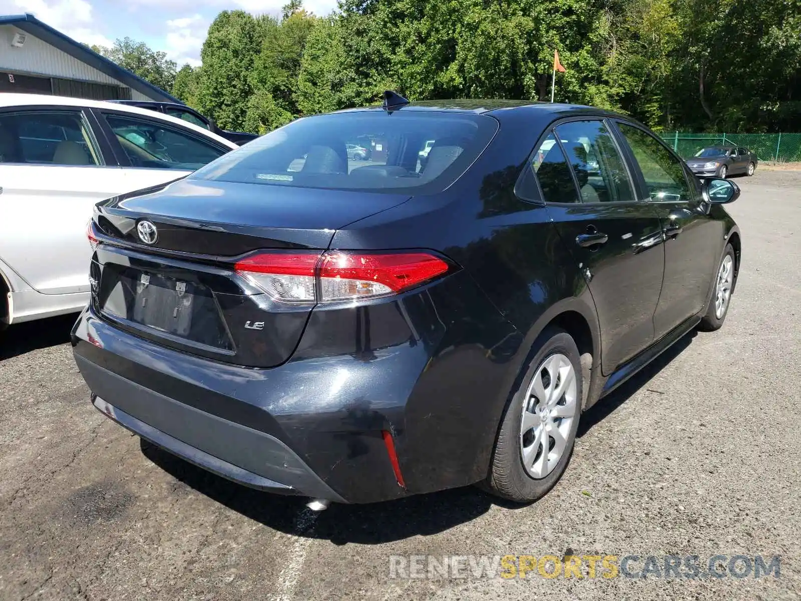 4 Photograph of a damaged car 5YFEPRAE2LP098250 TOYOTA COROLLA 2020