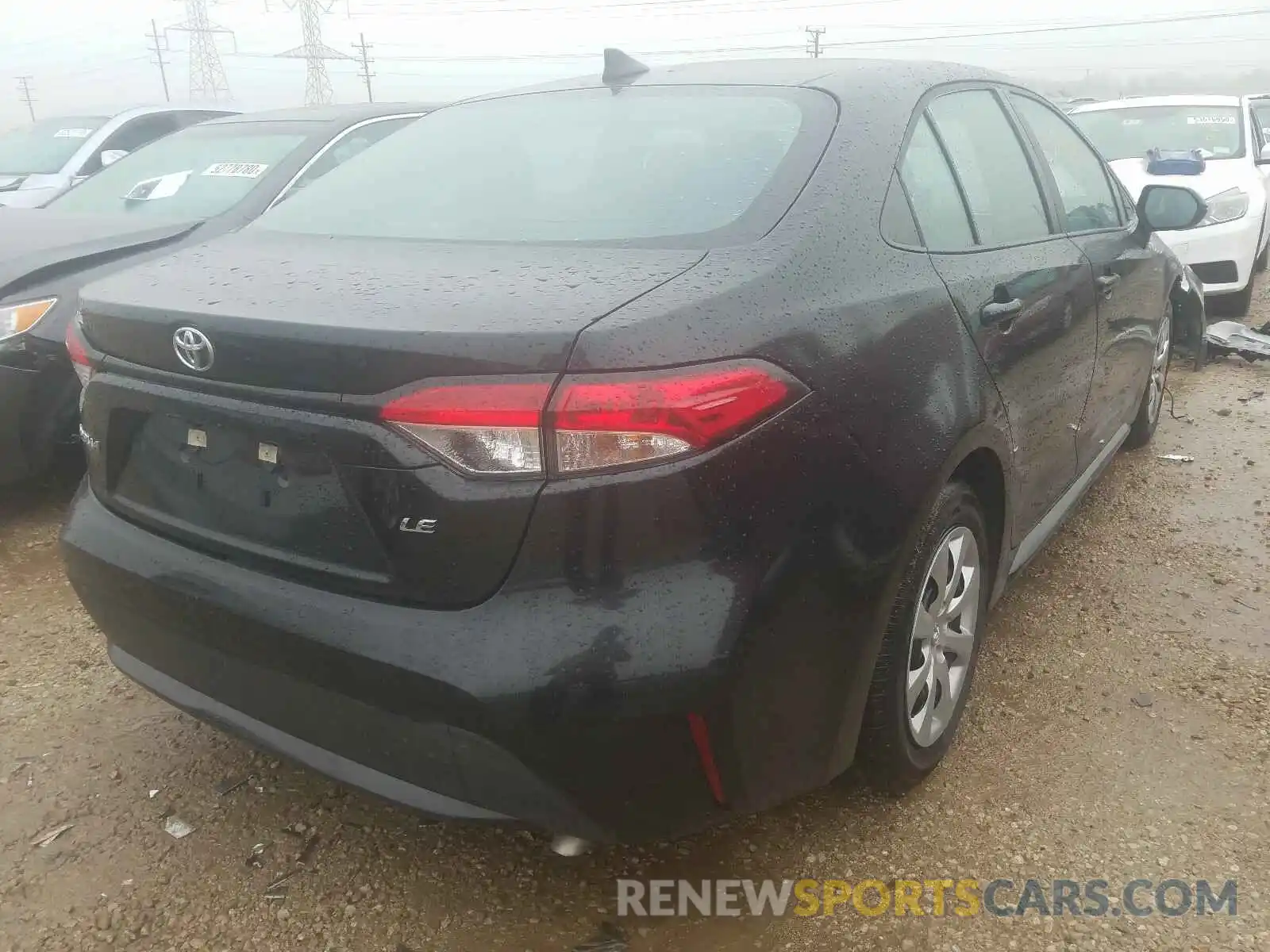 4 Photograph of a damaged car 5YFEPRAE2LP098314 TOYOTA COROLLA 2020