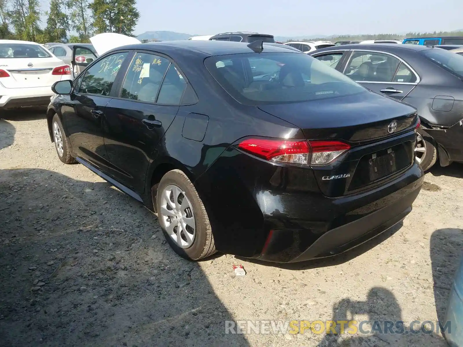 3 Photograph of a damaged car 5YFEPRAE2LP098684 TOYOTA COROLLA 2020