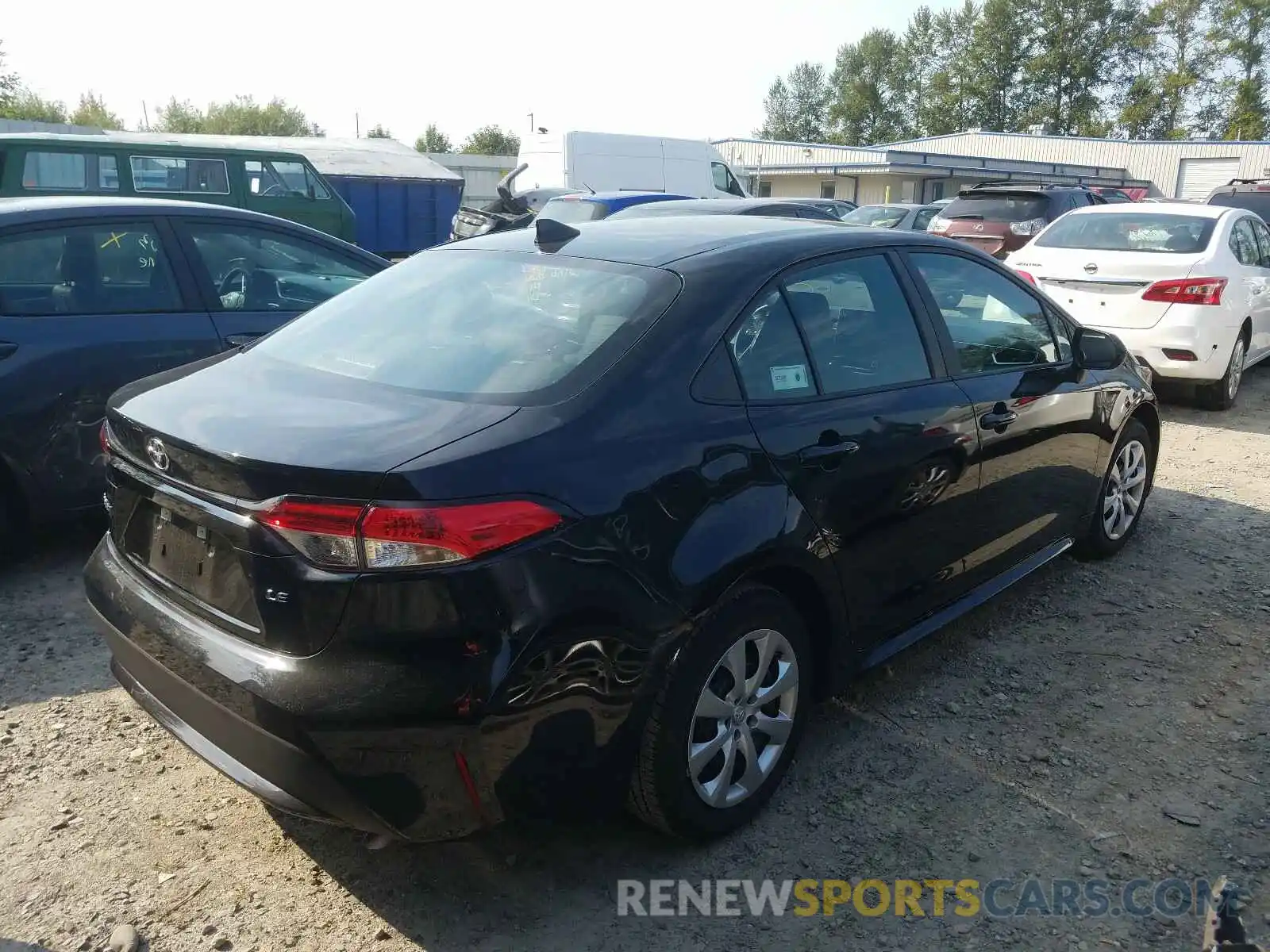 4 Photograph of a damaged car 5YFEPRAE2LP098684 TOYOTA COROLLA 2020