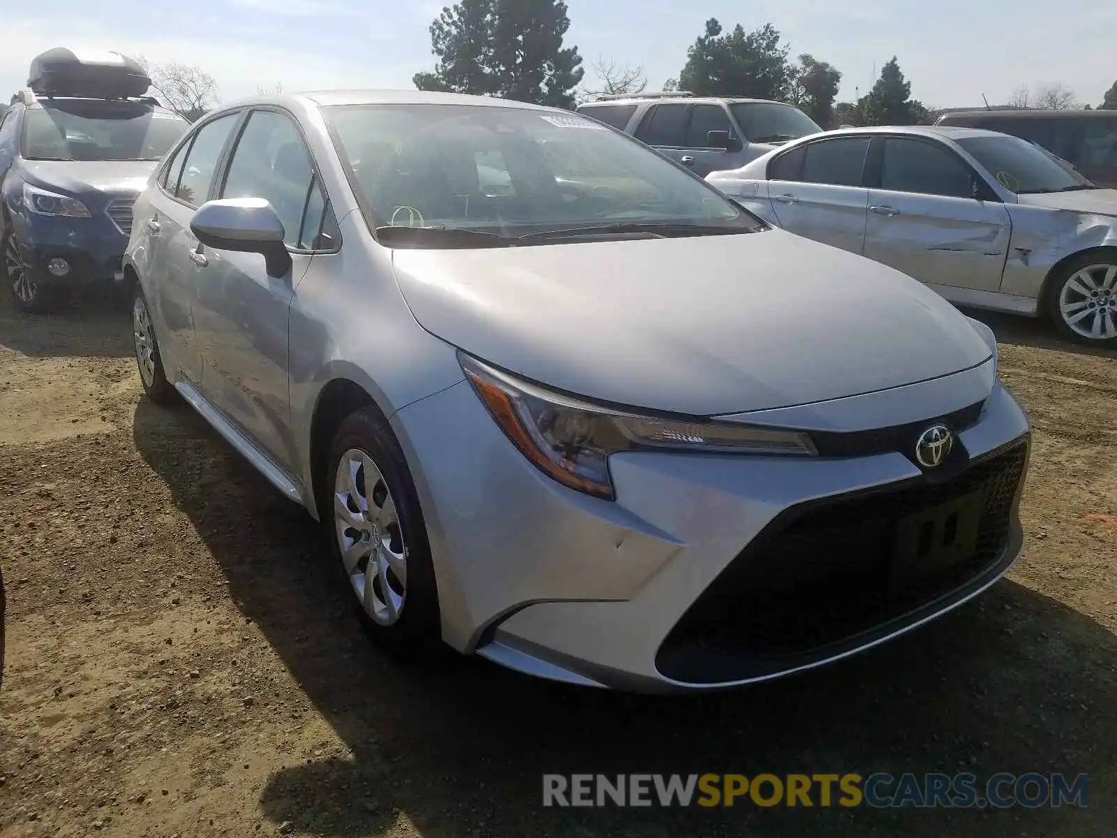 1 Photograph of a damaged car 5YFEPRAE2LP099785 TOYOTA COROLLA 2020