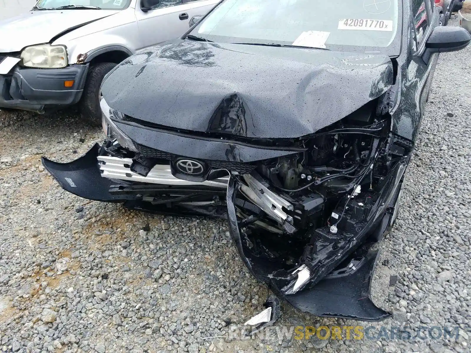 9 Photograph of a damaged car 5YFEPRAE2LP100840 TOYOTA COROLLA 2020