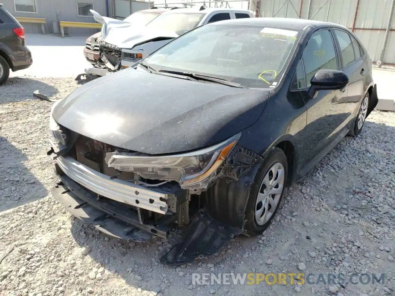 2 Photograph of a damaged car 5YFEPRAE2LP101020 TOYOTA COROLLA 2020