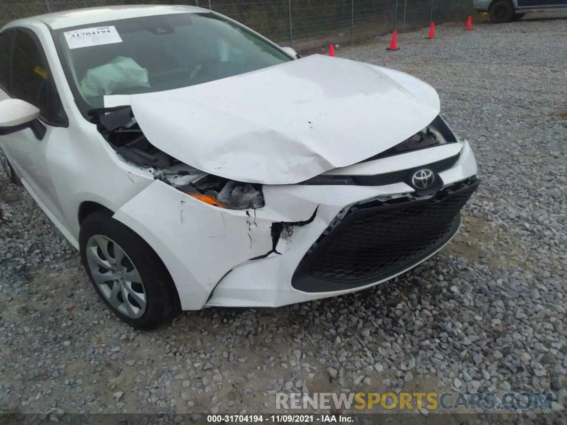 6 Photograph of a damaged car 5YFEPRAE2LP103110 TOYOTA COROLLA 2020