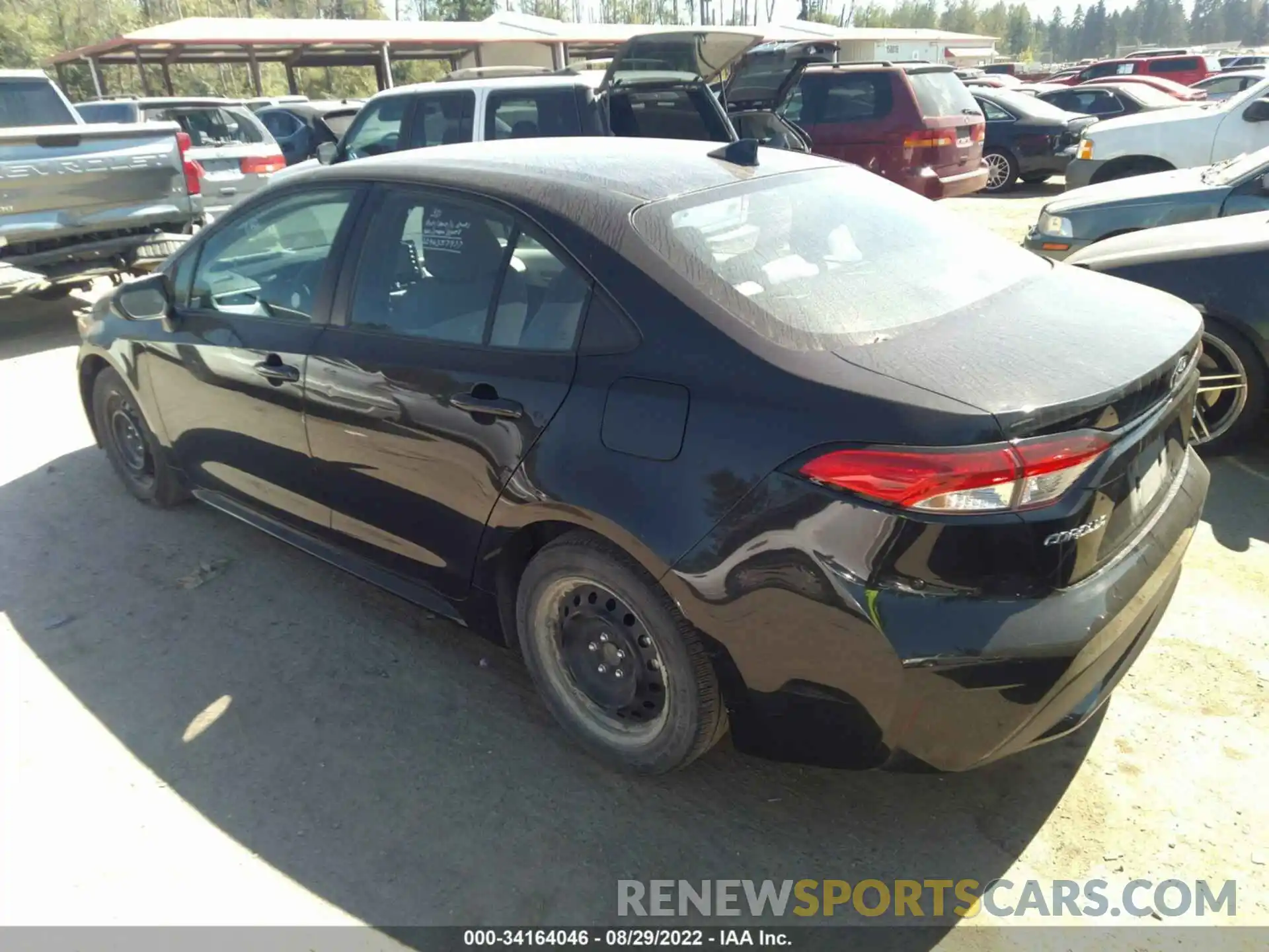 3 Photograph of a damaged car 5YFEPRAE2LP104550 TOYOTA COROLLA 2020