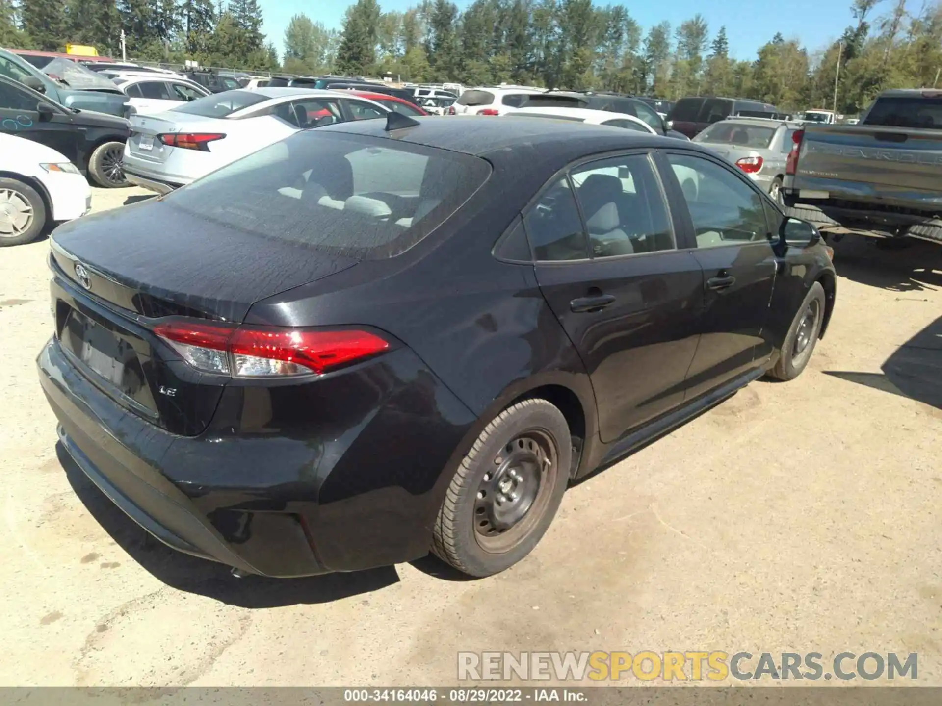 4 Photograph of a damaged car 5YFEPRAE2LP104550 TOYOTA COROLLA 2020