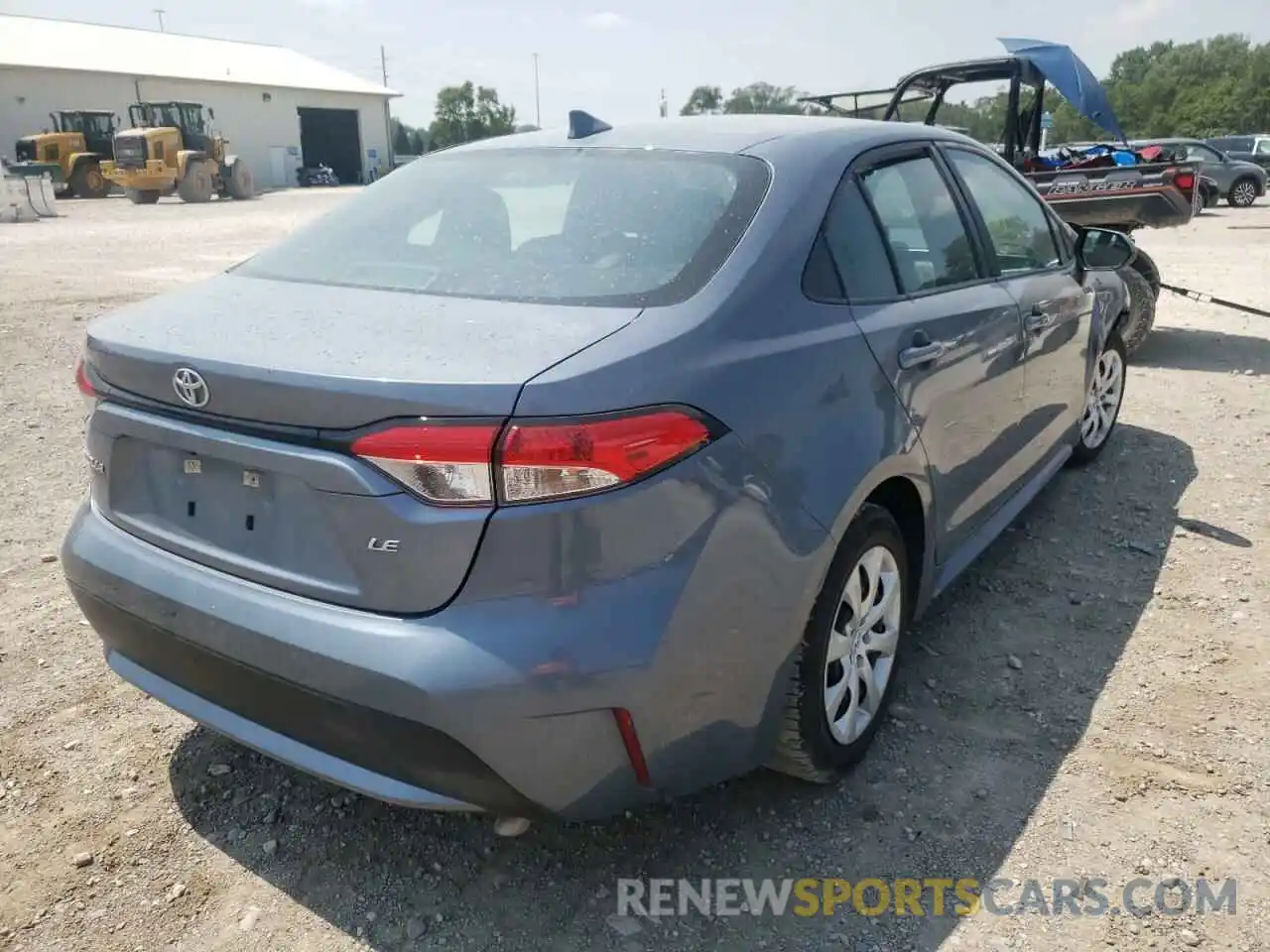 4 Photograph of a damaged car 5YFEPRAE2LP105410 TOYOTA COROLLA 2020