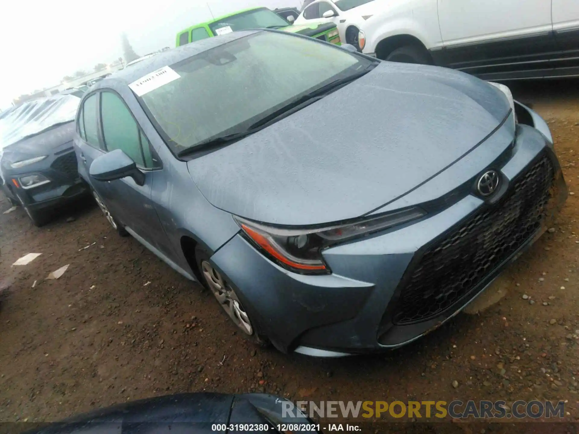 1 Photograph of a damaged car 5YFEPRAE2LP105486 TOYOTA COROLLA 2020