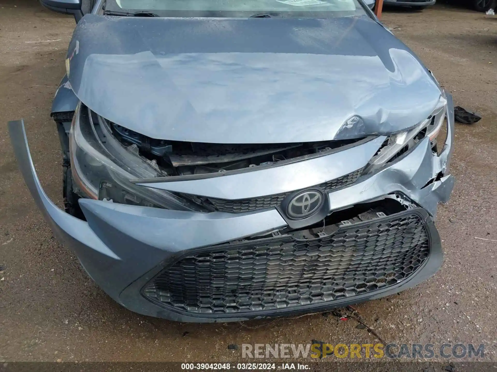 6 Photograph of a damaged car 5YFEPRAE2LP105584 TOYOTA COROLLA 2020