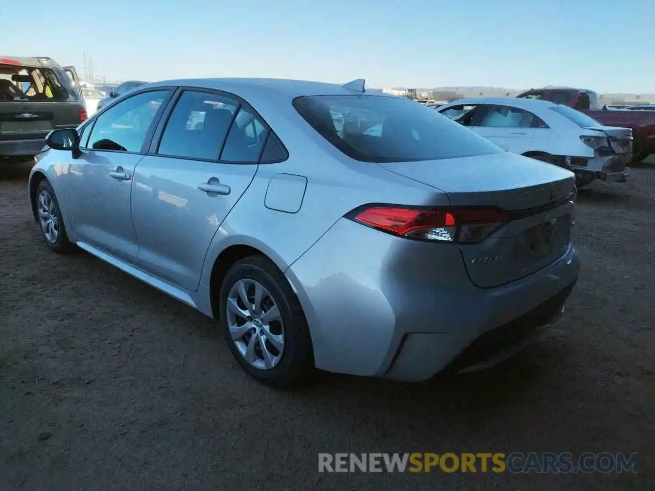 3 Photograph of a damaged car 5YFEPRAE2LP106539 TOYOTA COROLLA 2020