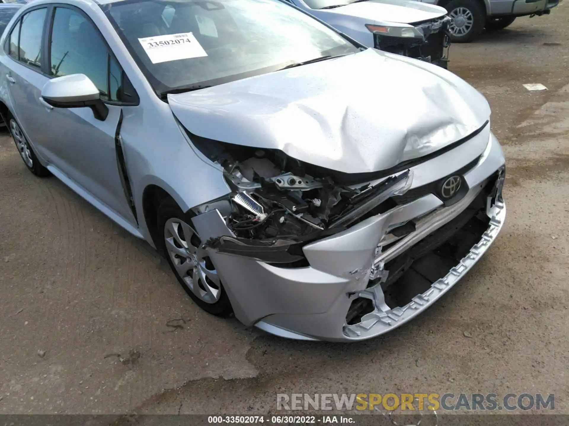 6 Photograph of a damaged car 5YFEPRAE2LP106640 TOYOTA COROLLA 2020