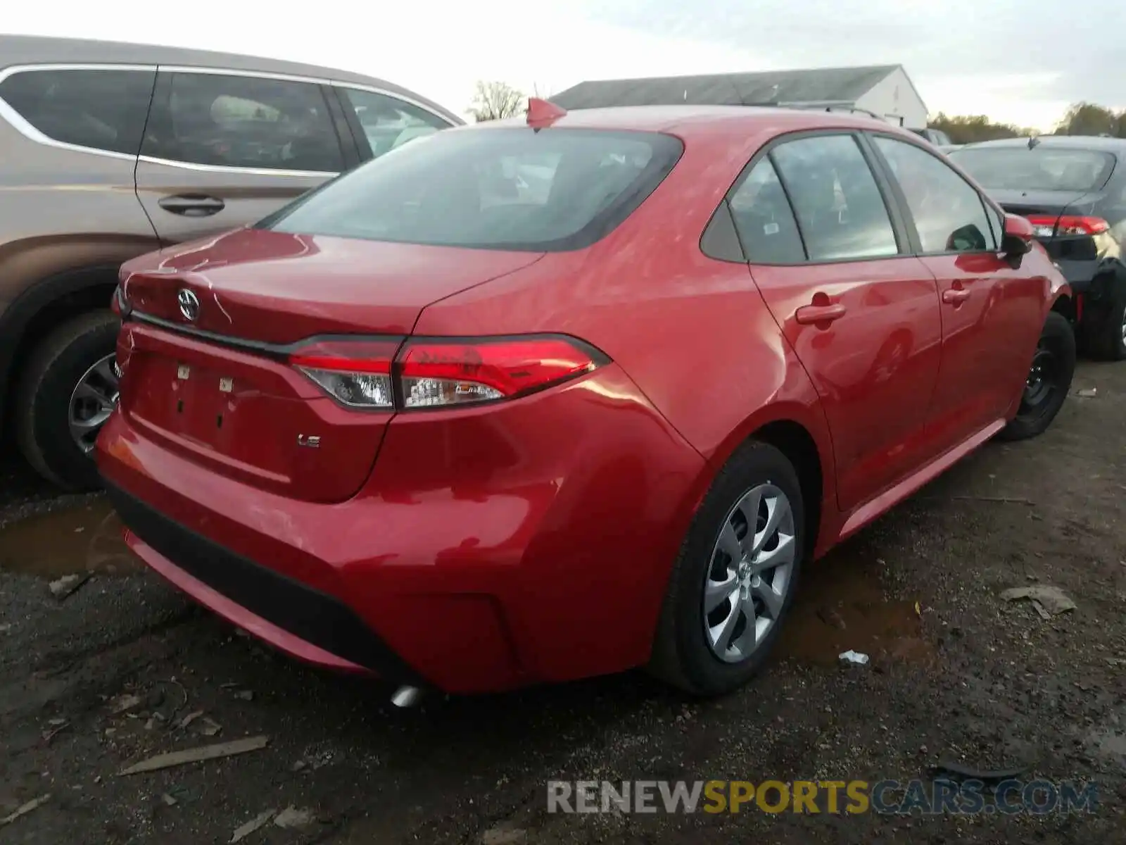 4 Photograph of a damaged car 5YFEPRAE2LP106671 TOYOTA COROLLA 2020