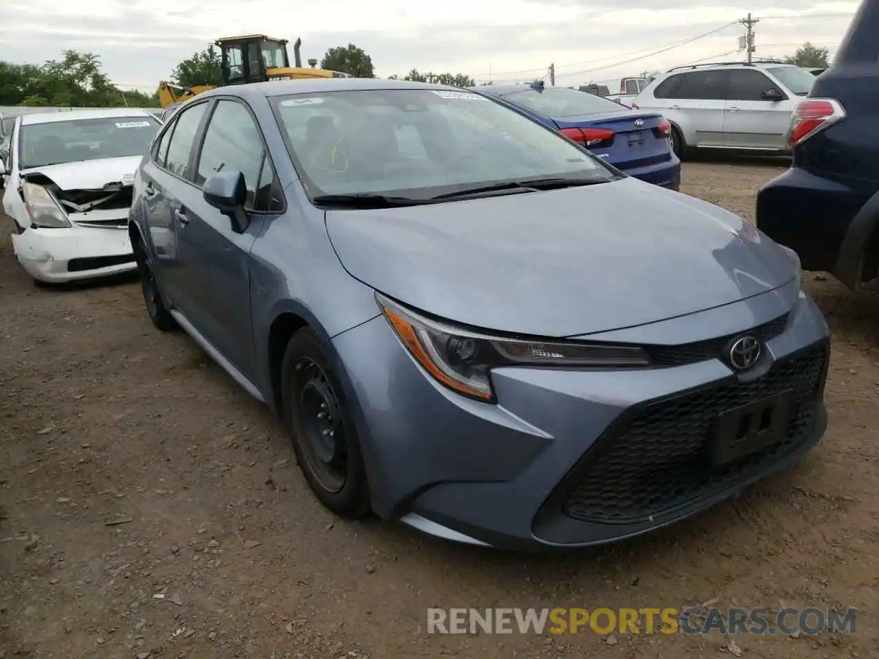 1 Photograph of a damaged car 5YFEPRAE2LP107304 TOYOTA COROLLA 2020