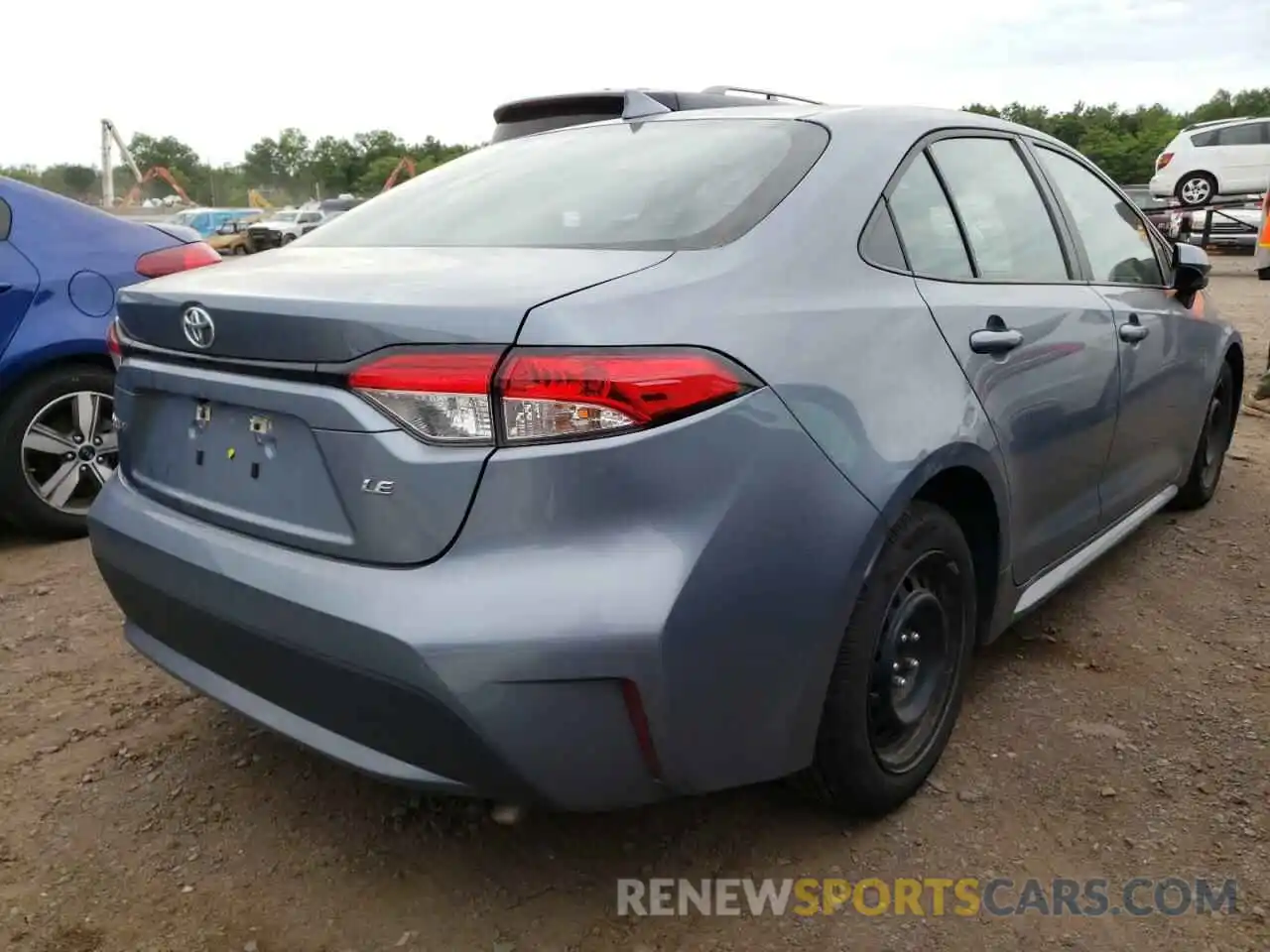 4 Photograph of a damaged car 5YFEPRAE2LP107304 TOYOTA COROLLA 2020