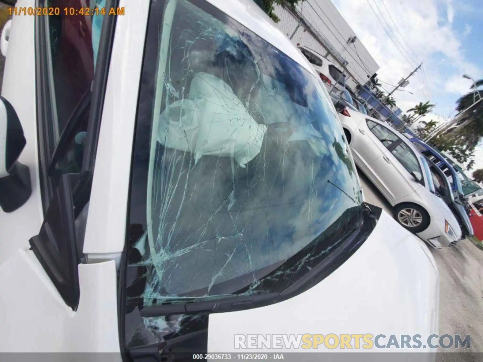 11 Photograph of a damaged car 5YFEPRAE2LP107660 TOYOTA COROLLA 2020