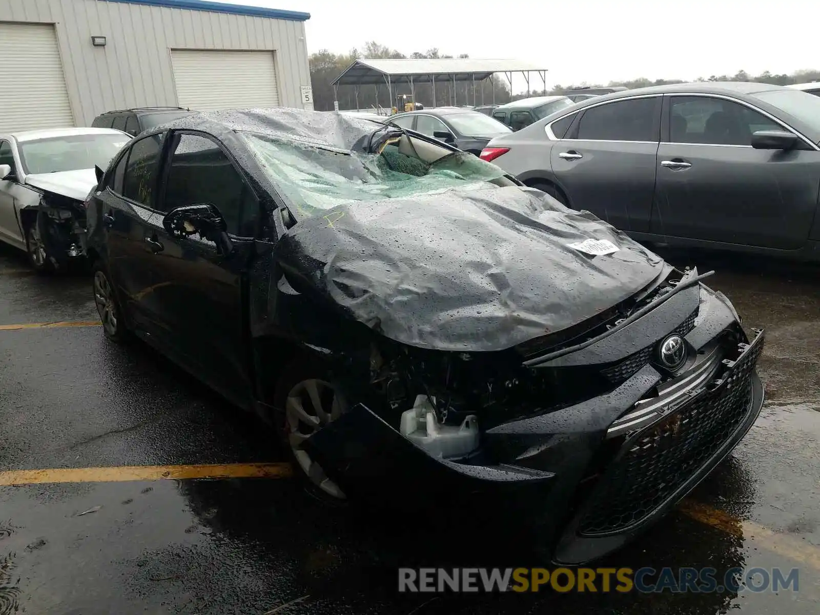 1 Photograph of a damaged car 5YFEPRAE2LP107982 TOYOTA COROLLA 2020