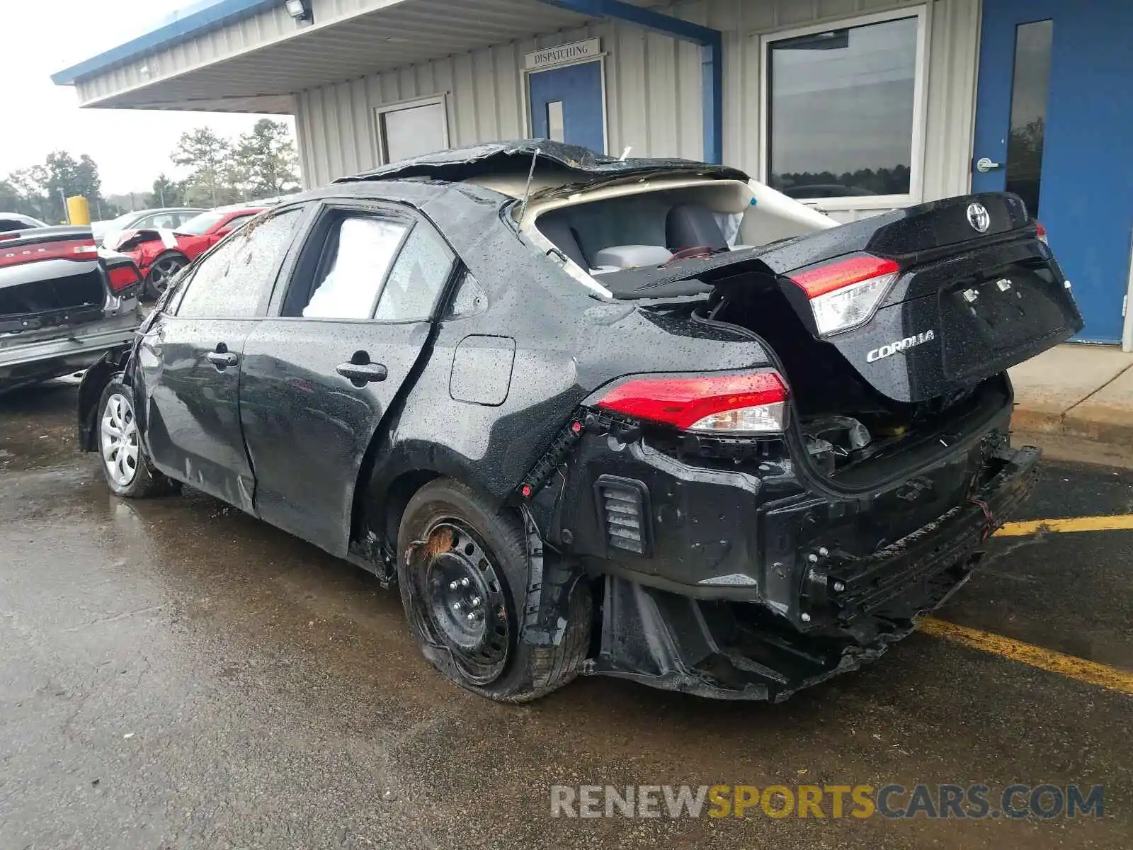 3 Photograph of a damaged car 5YFEPRAE2LP107982 TOYOTA COROLLA 2020