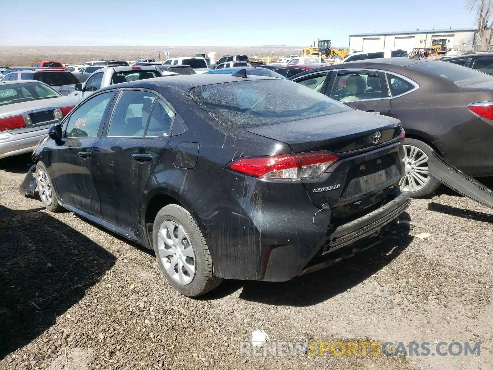 3 Photograph of a damaged car 5YFEPRAE2LP107996 TOYOTA COROLLA 2020