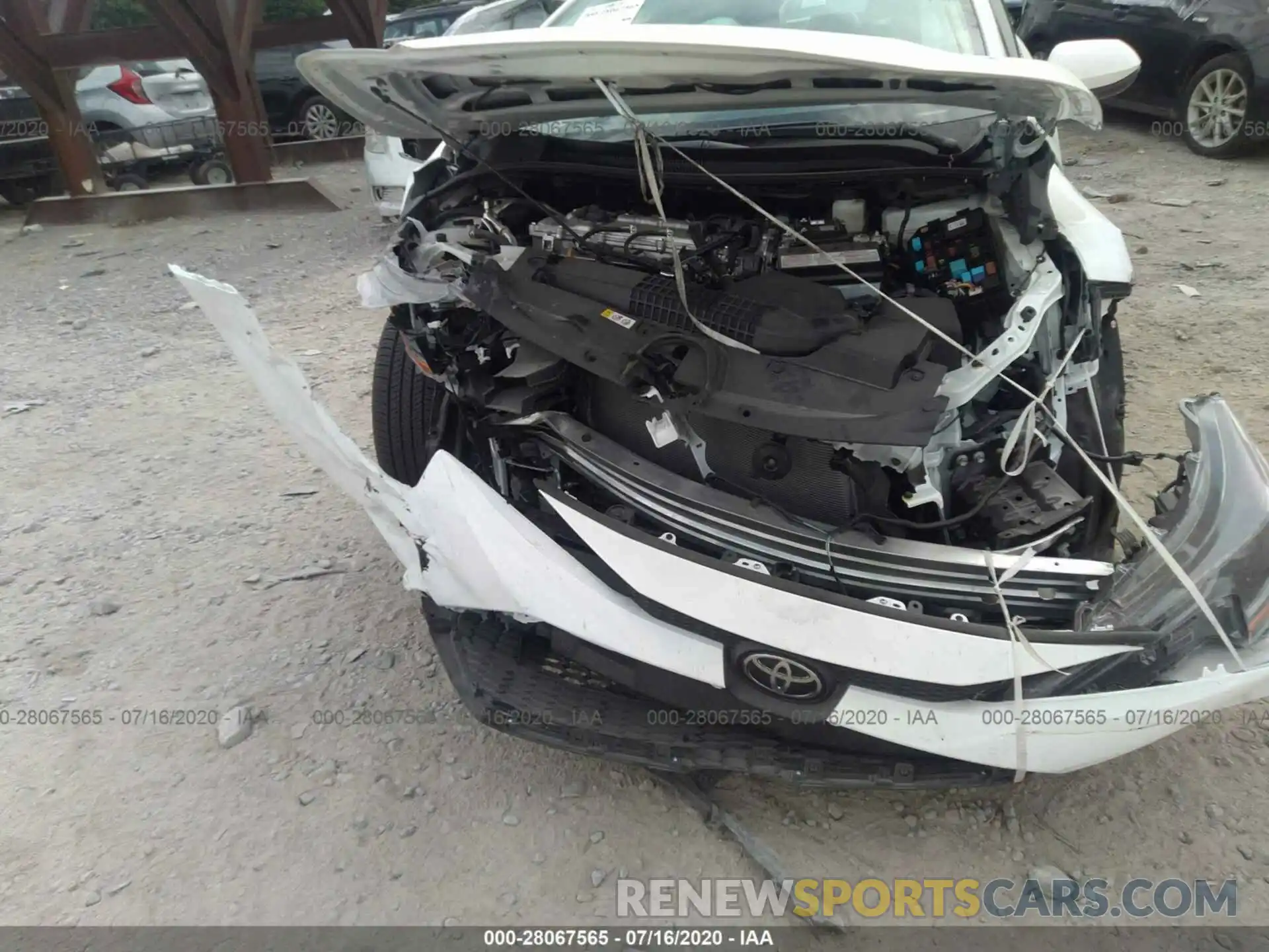 6 Photograph of a damaged car 5YFEPRAE2LP110106 TOYOTA COROLLA 2020