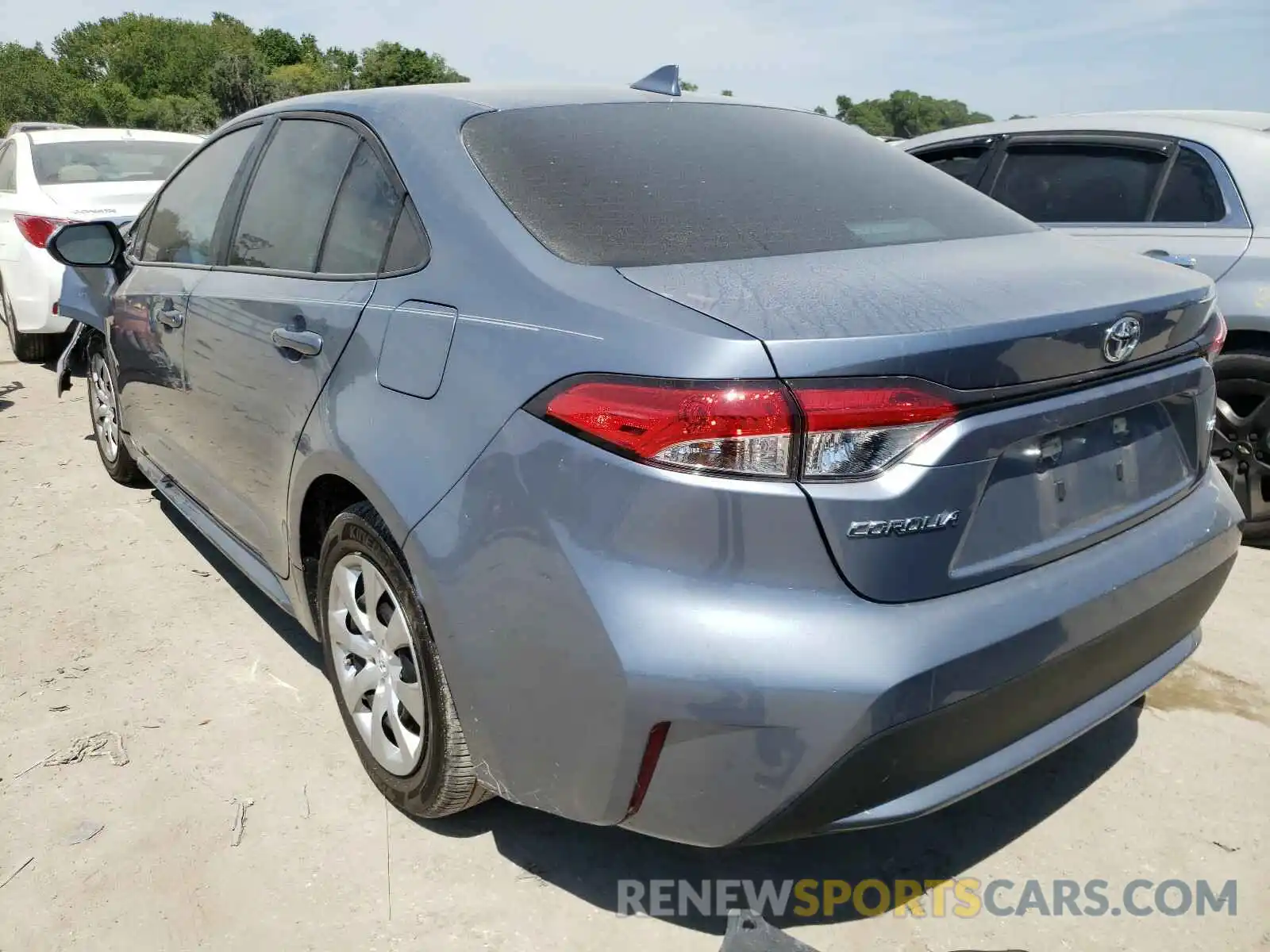 3 Photograph of a damaged car 5YFEPRAE2LP110168 TOYOTA COROLLA 2020