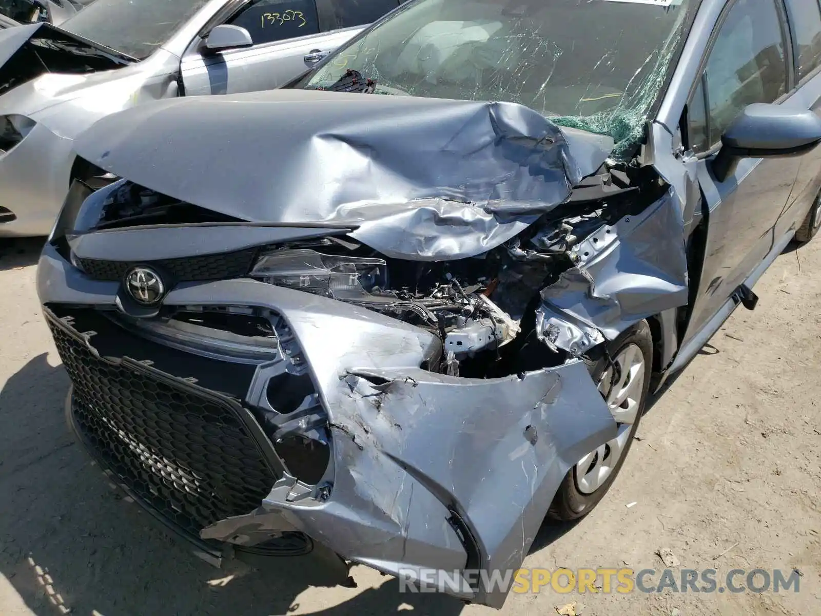 9 Photograph of a damaged car 5YFEPRAE2LP110168 TOYOTA COROLLA 2020