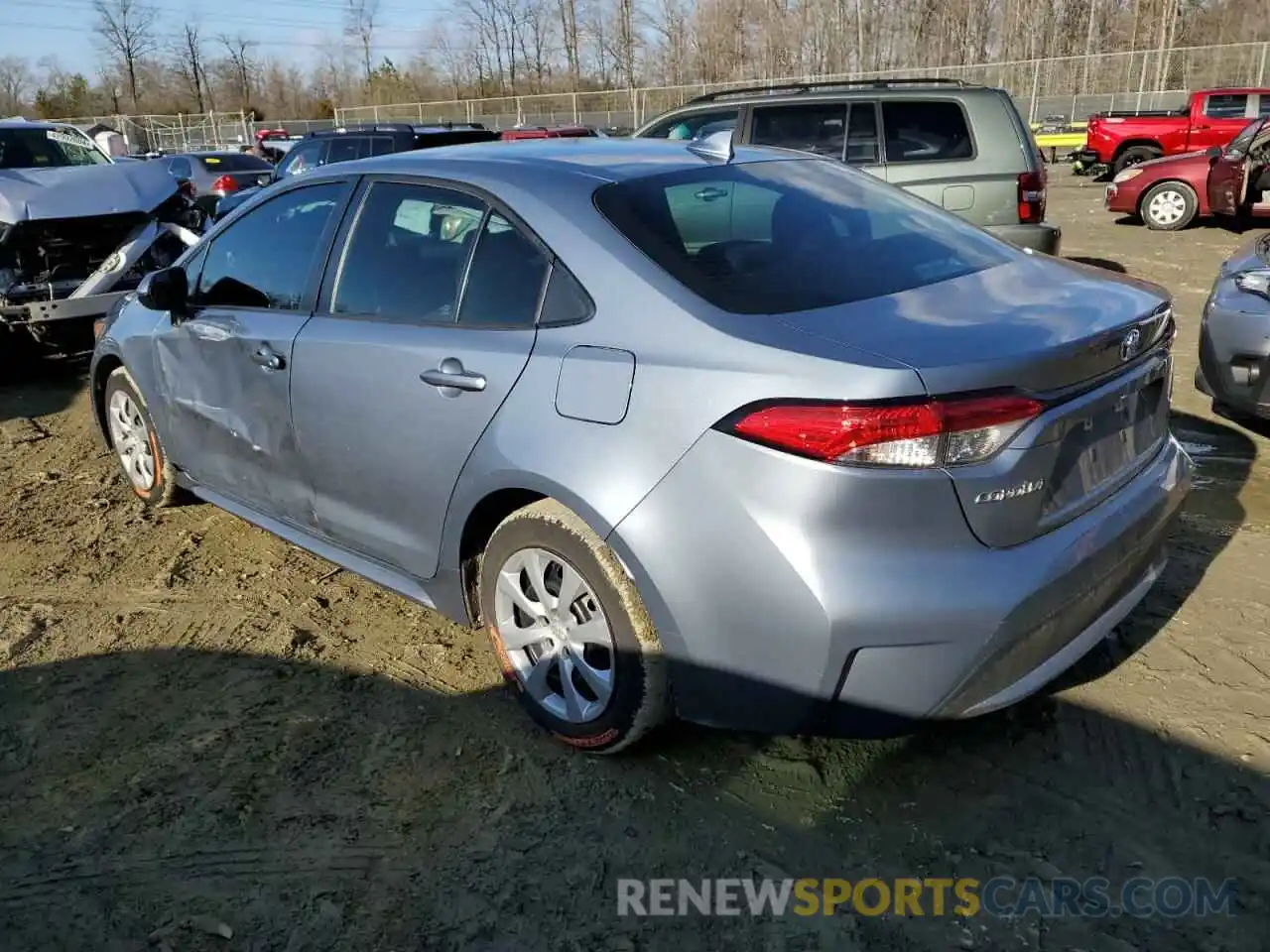 2 Photograph of a damaged car 5YFEPRAE2LP111613 TOYOTA COROLLA 2020