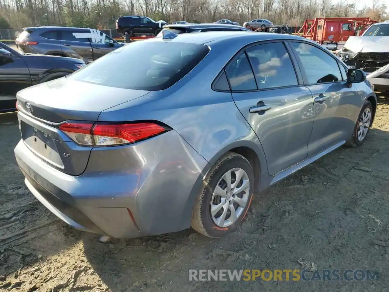 3 Photograph of a damaged car 5YFEPRAE2LP111613 TOYOTA COROLLA 2020